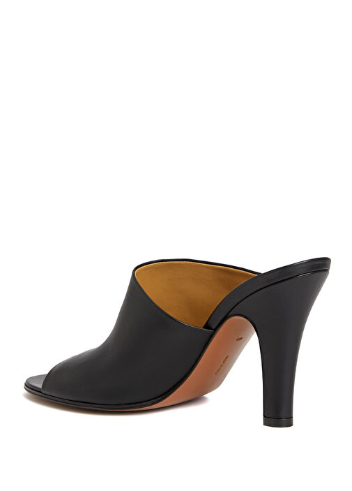 Signum Siyah Kadın Deri Terlik - Görsel 4