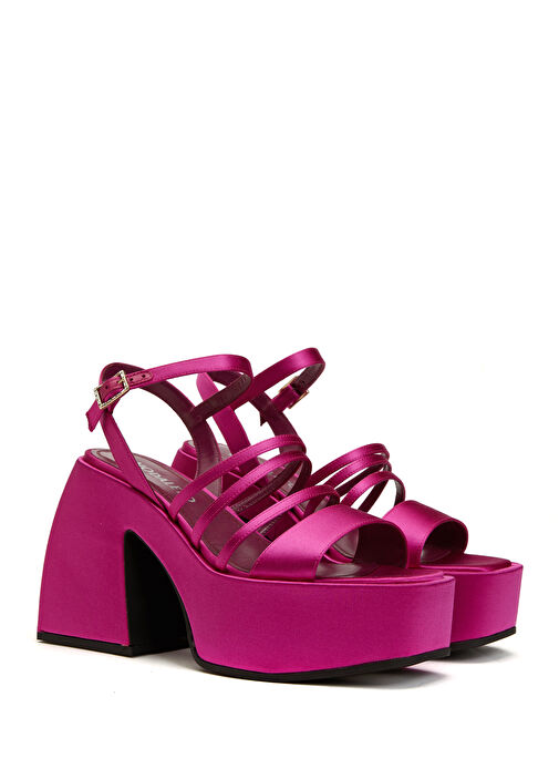 Bulla Chibi Fuşya Kadın Sandalet - Görsel 3