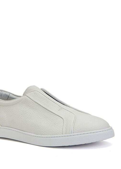 George Hogg Beyaz George Hogg Rahat Erkek Günlük Deri Sneaker