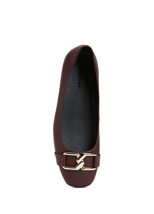 George Hogg George Hogg Bordo Kadın Deri Babet | Beymen Bordo - 5. görsel