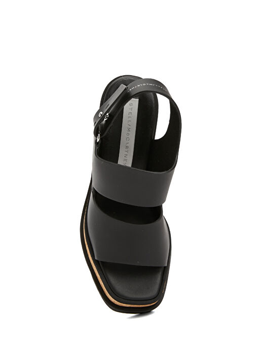 Sneak-Elyse Siyah Kadın Sandalet - Görsel 5