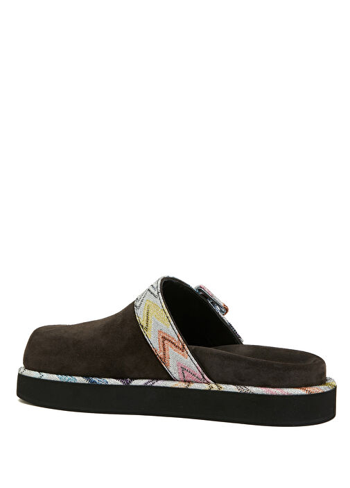 Siyah Kadın Deri Terlik - Görsel 4