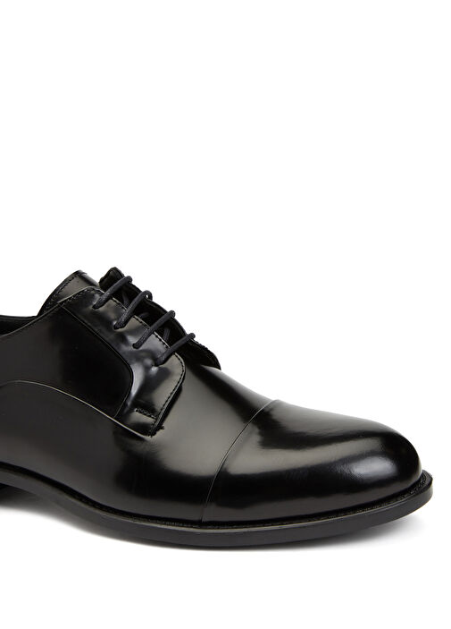 Siyah Erkek Deri Ayakkabı - Görsel 13