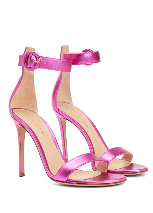 Portofino 105 Yeşil Kadın Deri Sandalet - Görsel 3