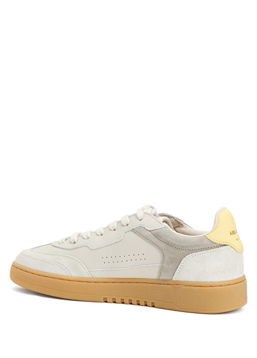 Dice T-Toe Beyaz Sarı Kadın Sneaker - Görsel 4