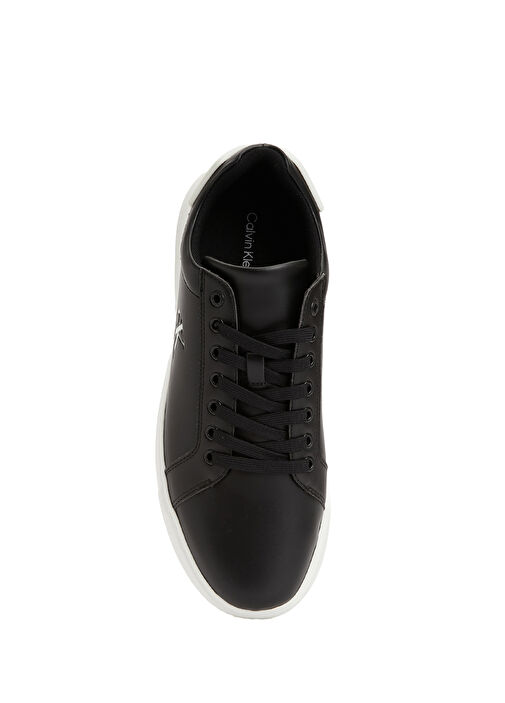 Siyah Logolu Erkek Sneaker - Görsel 5