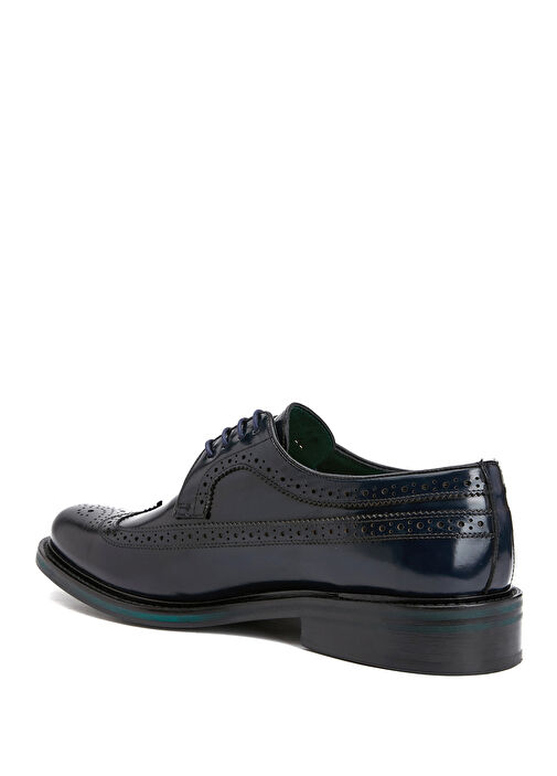 Lacivert Erkek Deri Ayakkabı - Görsel 4