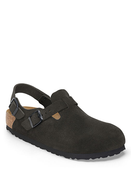 Tokio VL Siyah Kadın Deri Terlik - Görsel 3