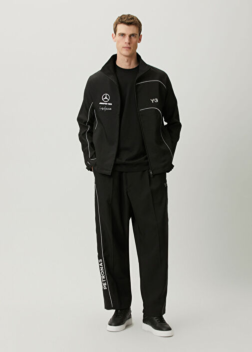 Y-3 Siyah Erkek Mercedes AMG Petronas Formula 1 Team Eşofman Altı