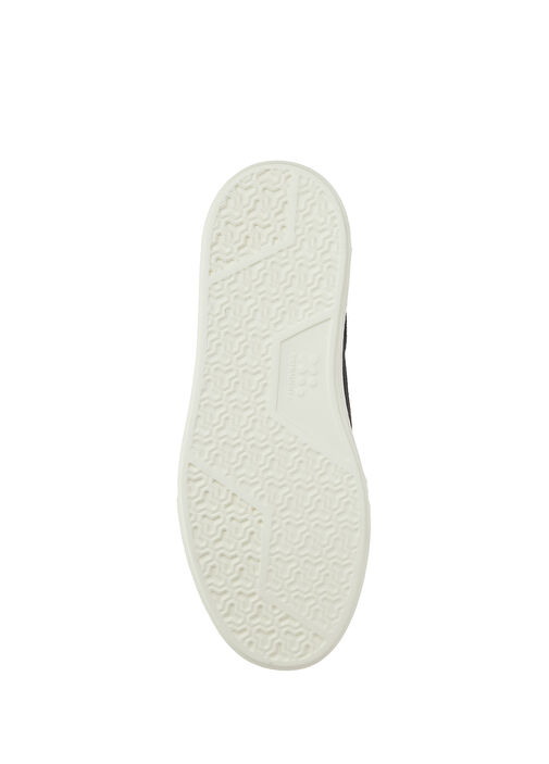 Siyah Erkek Deri Sneaker - Görsel 6