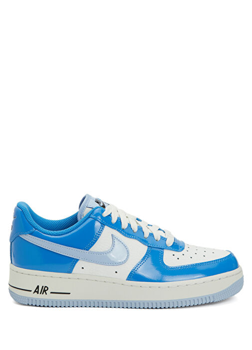 WMNS Air Force 1 Beyaz Mavi Kadın Sneaker - Görsel 2