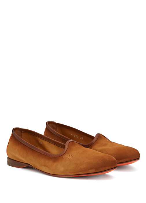 Taba Kadın Süet Loafer - Görsel 3