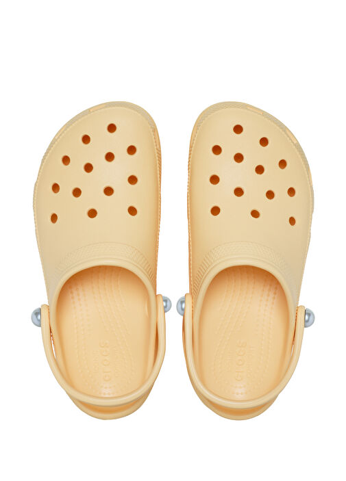 Classic Platform Bej Kadın Terlik - Görsel 7