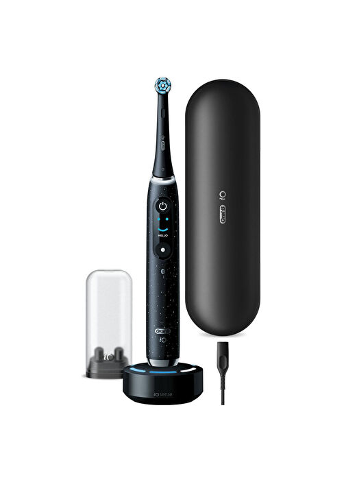Oral-B - iO10 Kozmik Siyah Şarjlı/Elektrikli Diş Fırçası - Siyah