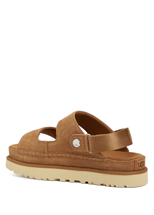 Goldenstar Glide Taba Kadın Süet Terlik - Görsel 4