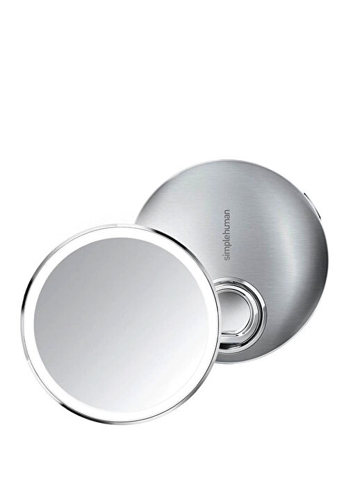 Simplehuman - Compact Mat Çelik 3X Sensörlü Ayna - Mat Çelik