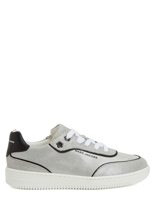 Açık Gri Kız Çocuk Süet Sneaker - Görsel 2