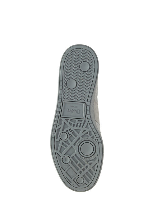 Gri Erkek Deri Sneaker - Görsel 6