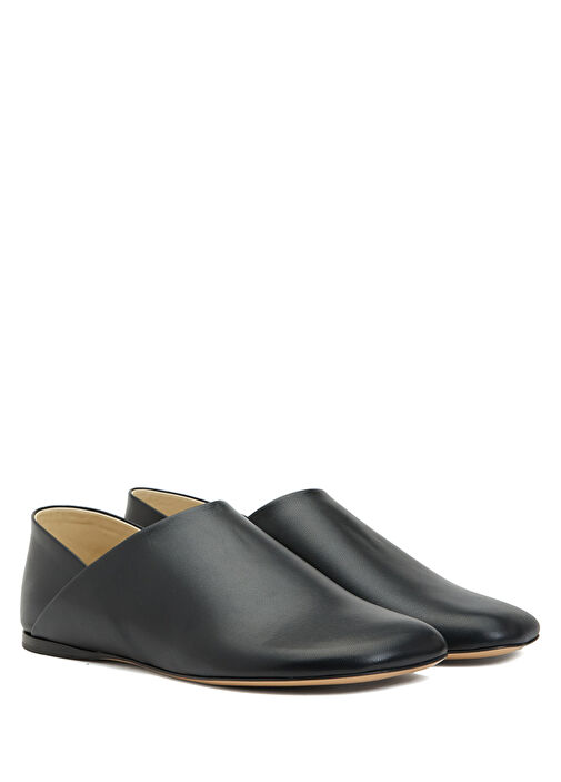 Siyah Kadın Loafer - Görsel 3