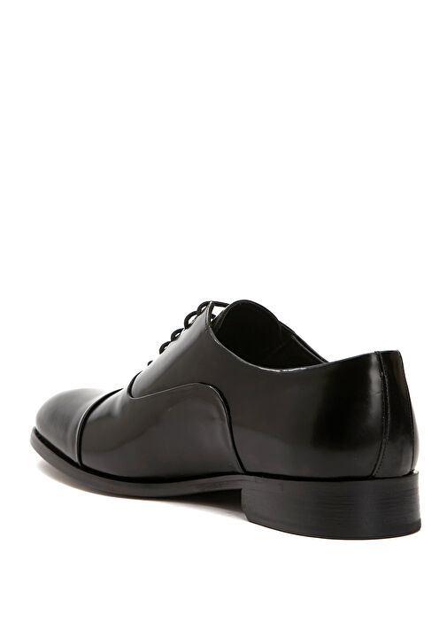 Siyah Erkek Deri Ayakkabı - Görsel 4
