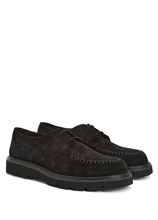 Siyah Erkek Deri Ayakkabı - Görsel 3