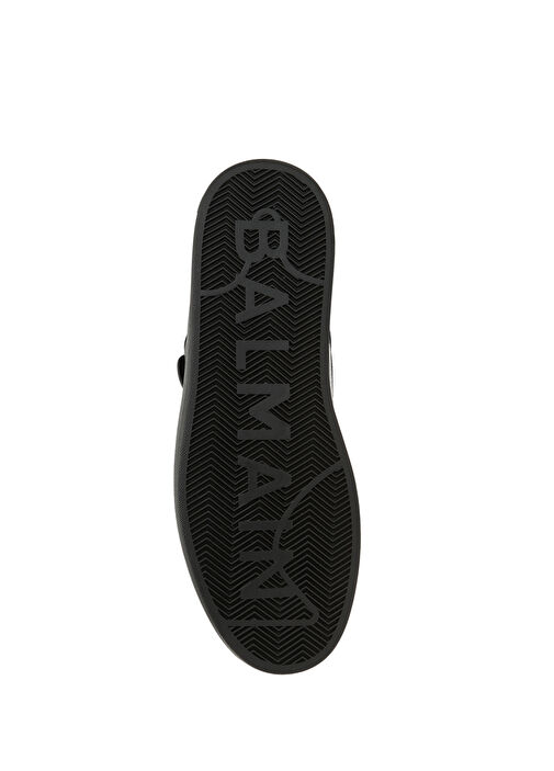 B-Court Skate Siyah Silver Erkek Deri Sneaker - Görsel 6