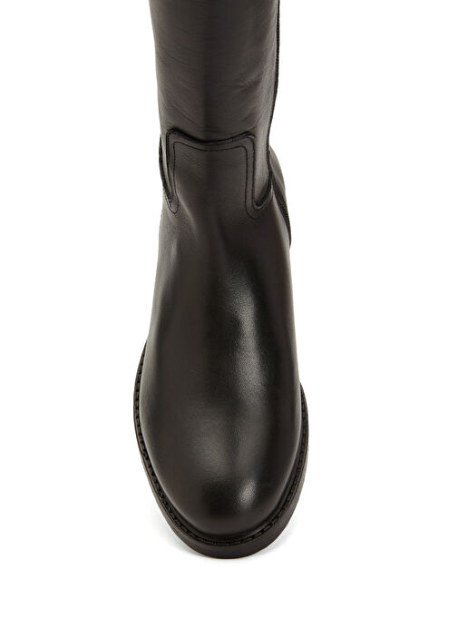 Siyah Kadın Deri Çizme - Görsel 11