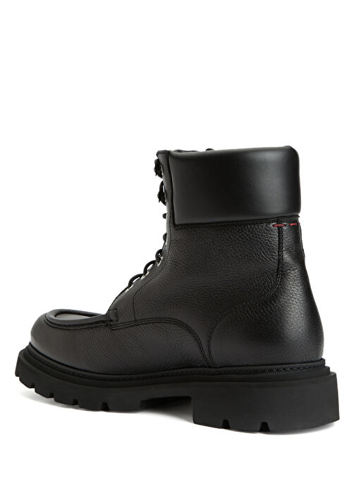 Siyah Erkek Deri Bot - Görsel 4