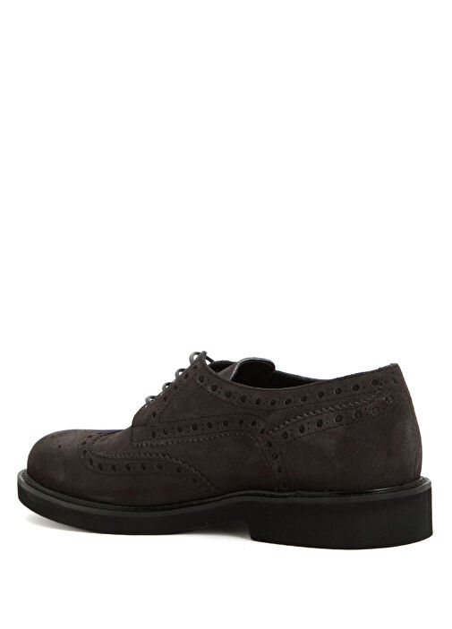 Antrasit Zımbalı Erkek Deri Ayakkabı - Görsel 4