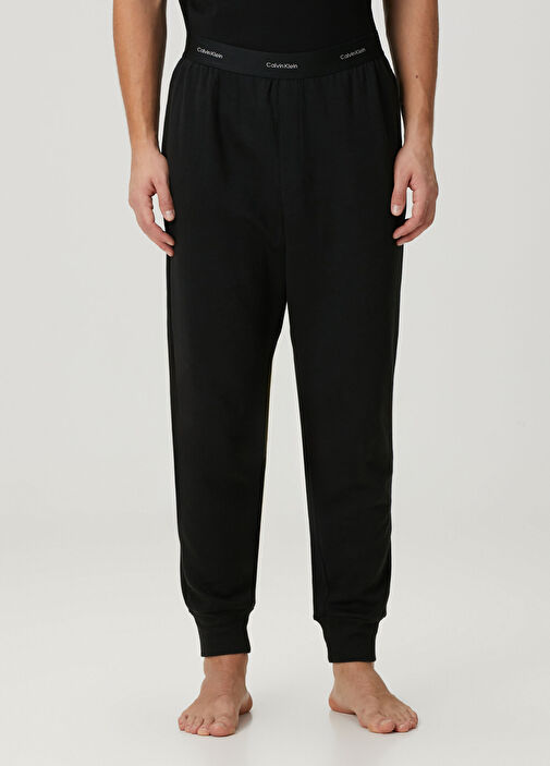 Black Calvin Klein Black Men Black Jogger Pyjamas Bottoms 1604564 | Beymen