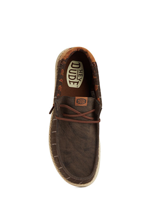 Wally Western Koyu Kahverengi Erkek Loafer - Görsel 5