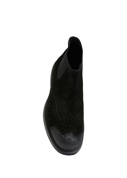 Siyah Erkek Süet Bot - Görsel 5