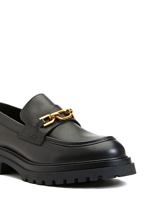 Divarese Divarese Siyah Kadın Deri Loafer Casual Ayakkabı | Beymen Siyah - 7. görsel