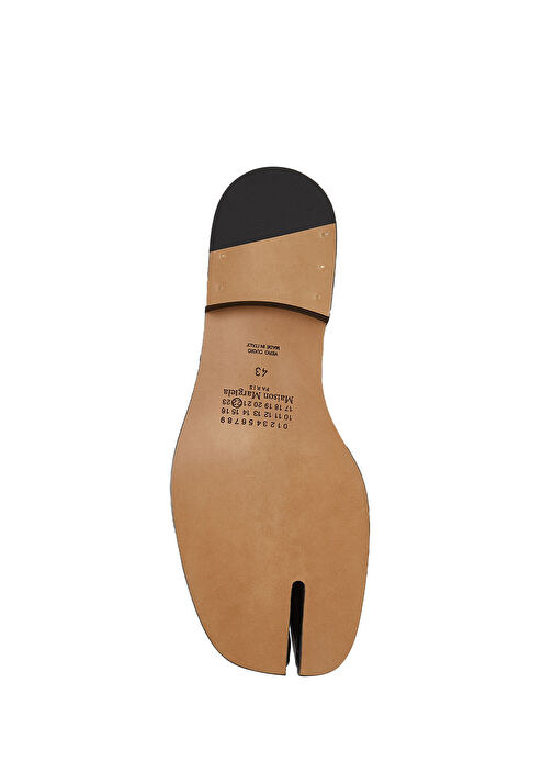 Maison Margiela Lacivert Maison Margiela Tabi Erkek Deri Loafer
