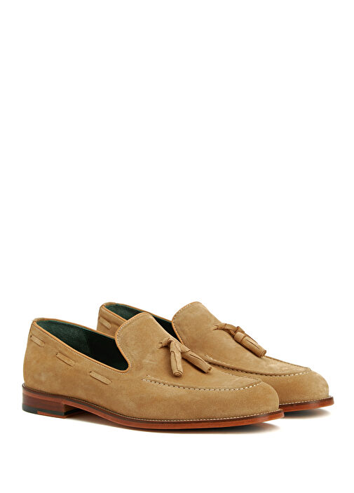 Camel Erkek Süet Loafer - Görsel 3