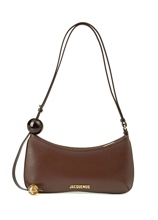 Jacquemus Kahverengi Kadın The Bisou Perle Kahverengi Kadın Deri