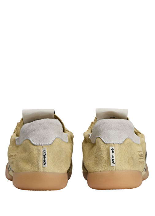 Taekwondo Me Bej Kadın Deri Sneaker - Görsel 5