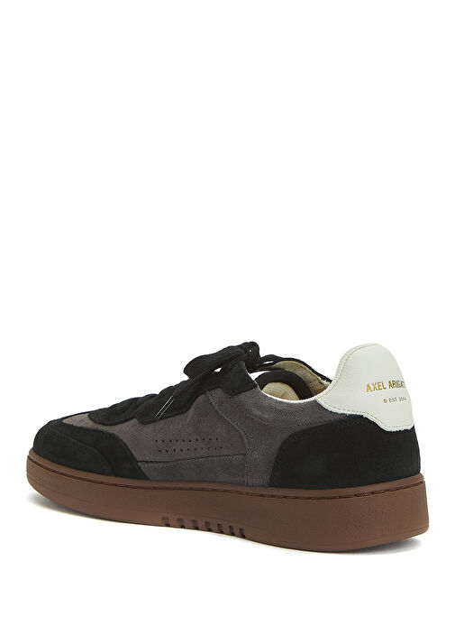 Dice T-toe Siyah Kadın Deri Sneaker - Görsel 4