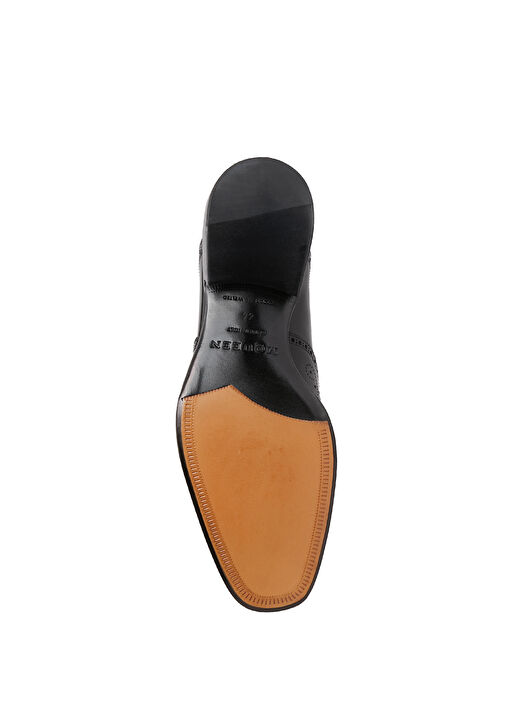 Brogue Siyah Erkek Deri Ayakkabı - Görsel 6