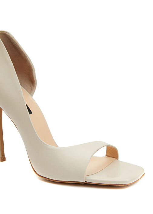 Network Network Bej Kadın Deri Topuklu Ayakkabı Beymen'de! Bej - 6. görsel