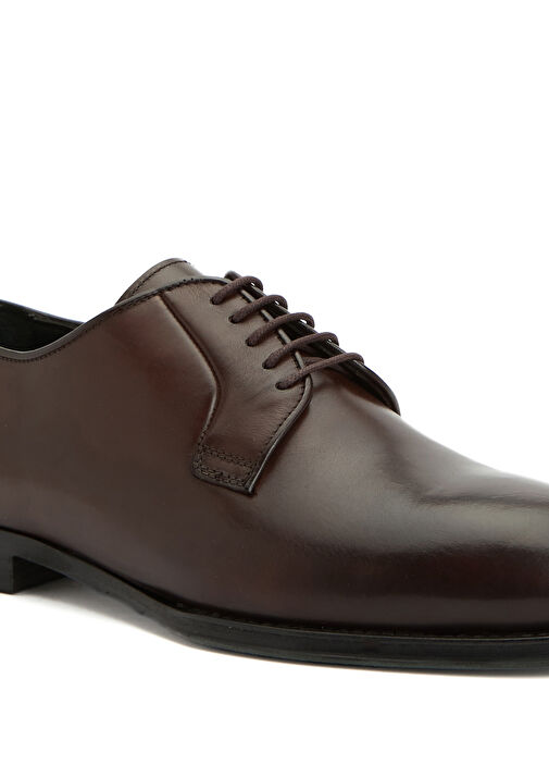 Kahverengi Erkek Deri Ayakkabı - Görsel 7