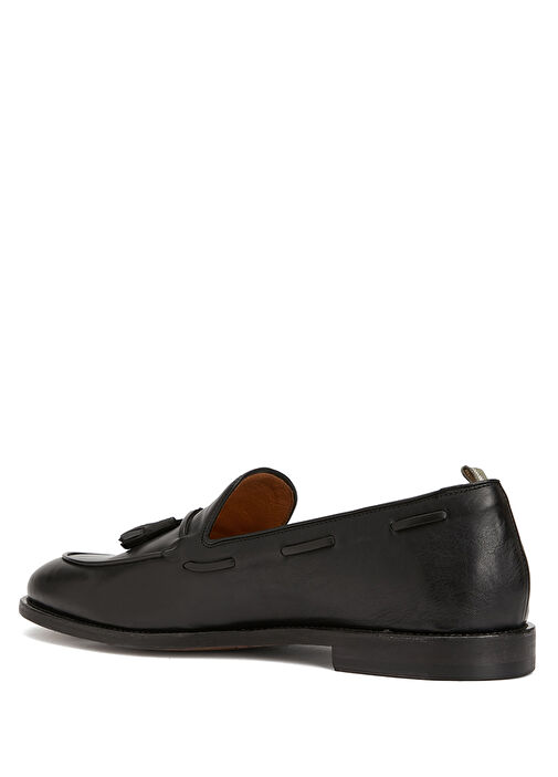 Opera Siyah Erkek Deri Loafer - Görsel 4