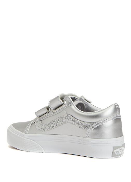 Old Skool Açık Gri Çocuk Sneaker - Görsel 4