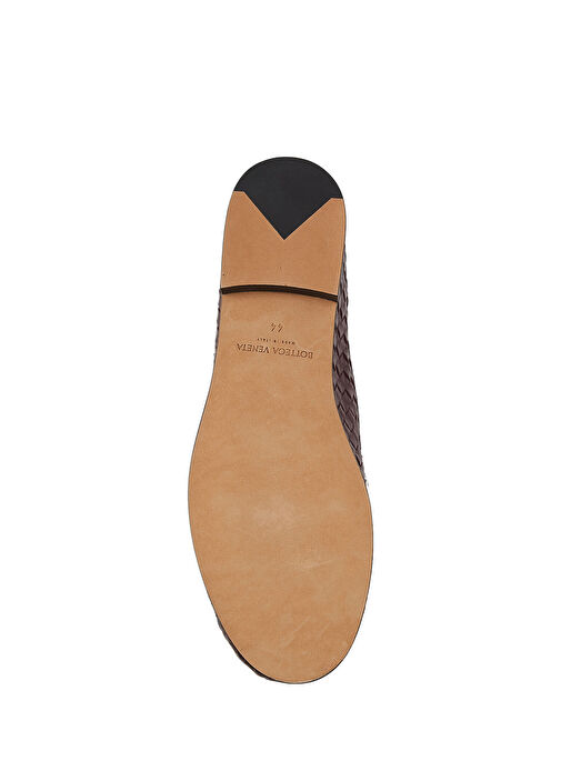 Bottega Veneta Bordo Bottega Veneta Deri Erkek Loafer