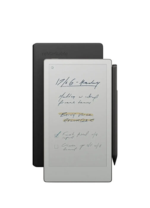 新品未開封 reMarkable Paper Pro reMarkable - Paper Pro Move Marker Plus Premium Siyah E-Kitap - Gri