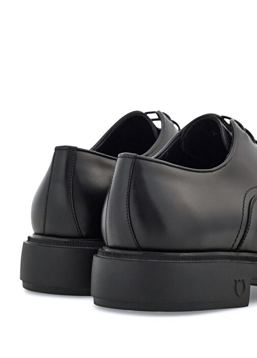 Siyah Erkek Deri Ayakkabı - Görsel 6