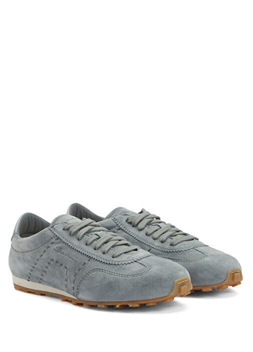 DBS Glove Gri Erkek Deri Sneaker - Görsel 3