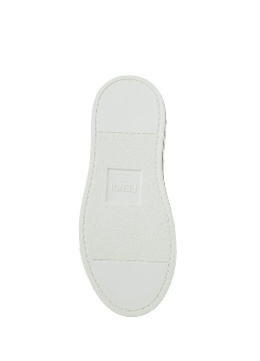 Kahverengi Çocuk Deri Sneaker - Görsel 6