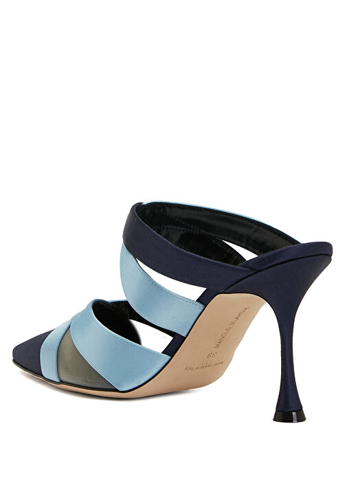 Oyounak Mavi Lacivert Kadın Terlik - Görsel 4