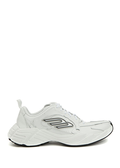 Monday Beyaz Kadın Deri Sneaker - Görsel 2